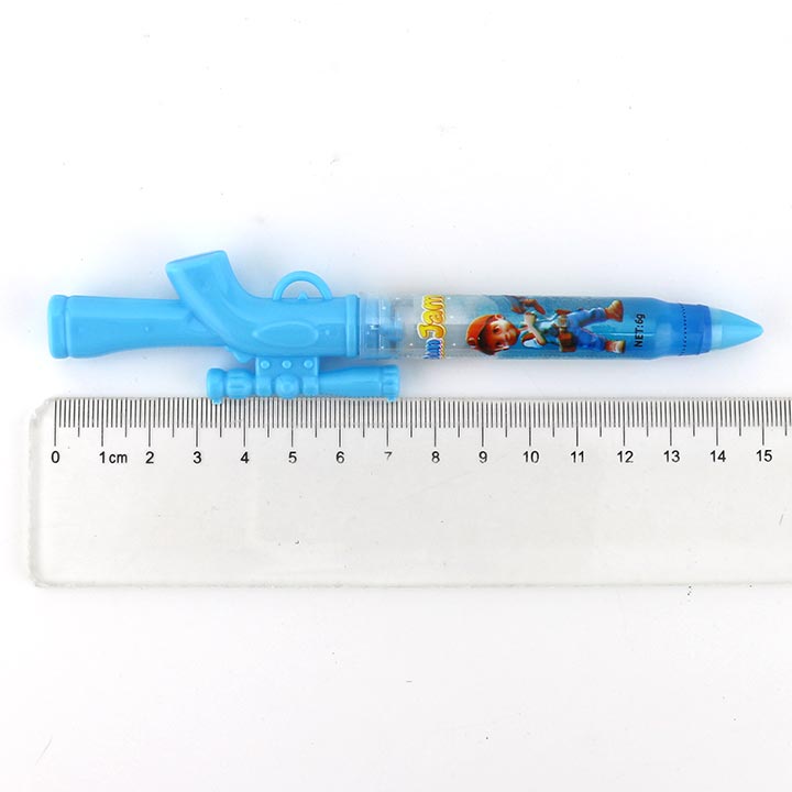 Cartoon gun jam candy gun shaped squeeze syrup jam candy CH-N714