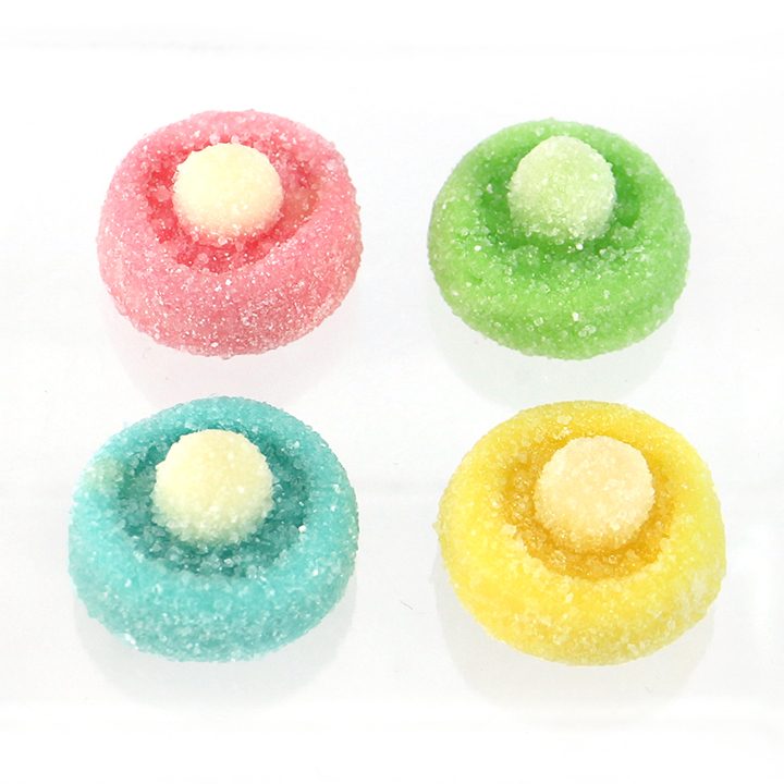 Wholesale cartoon nipple shaped chewy soft gummy candy in bulk CH-S126