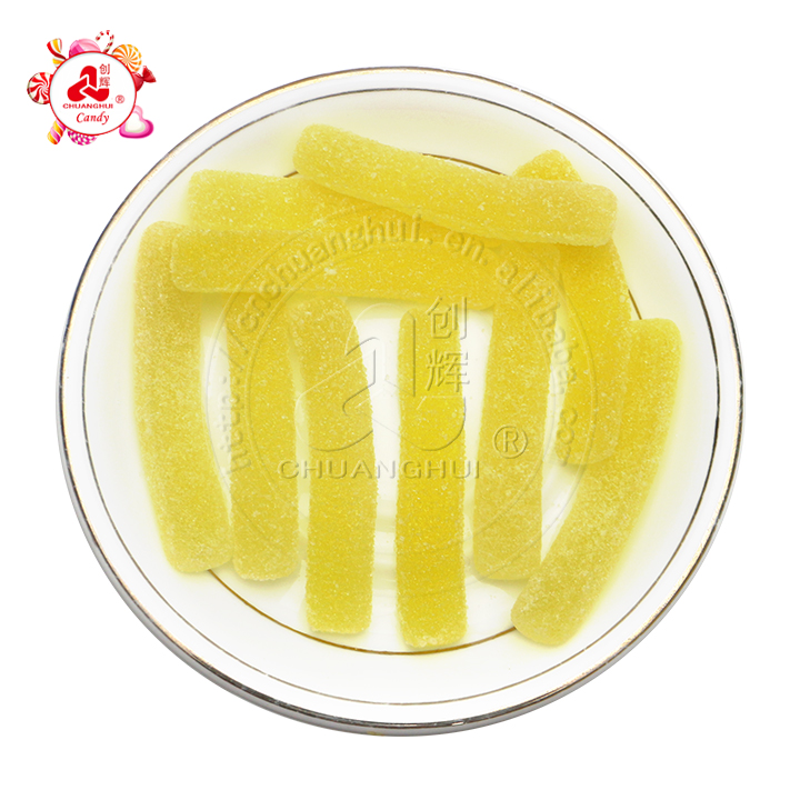 Wholesale French Fries shaped chewable soft gummy candy in bulk CH-S131