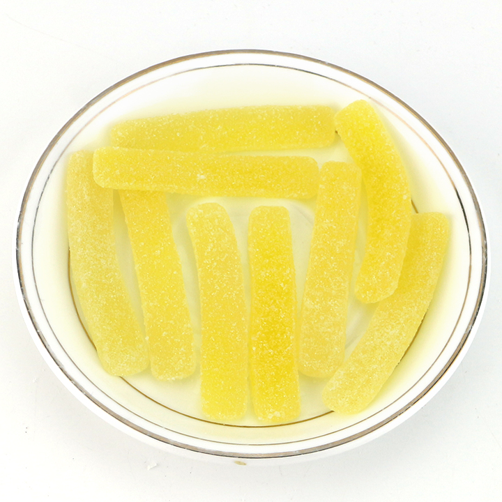 Wholesale French Fries shaped chewable soft gummy candy in bulk CH-S131