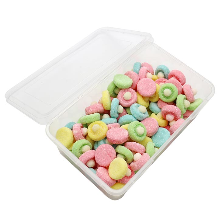 1Kg Cartoon nipple shaped chewy soft gummy candy in box CH-J619