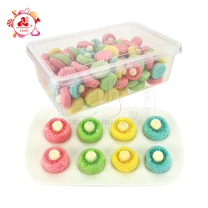 1Kg Cartoon nipple shaped chewy soft gummy candy in box CH-J619
