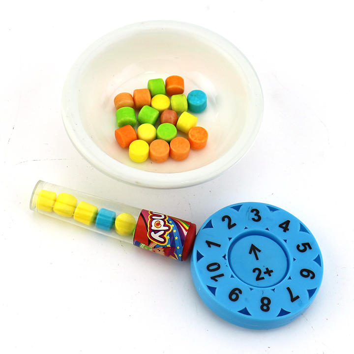 Digital math game finger spinning rotating gyro toy candy CH-T1343