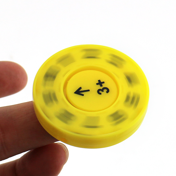 Digital math game finger spinning rotating gyro toy candy CH-T1343