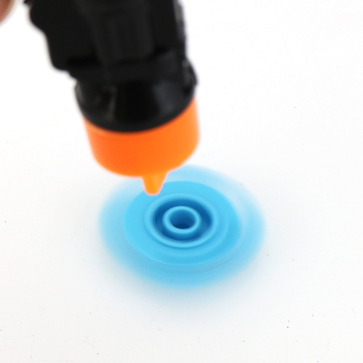 Mini gyro catapult shooting flying saucer gun toy candy CH-T1344