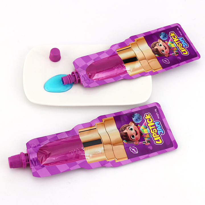 Fun lipstick jam candy sour squeeze Syrup gel jam candy CH-K301