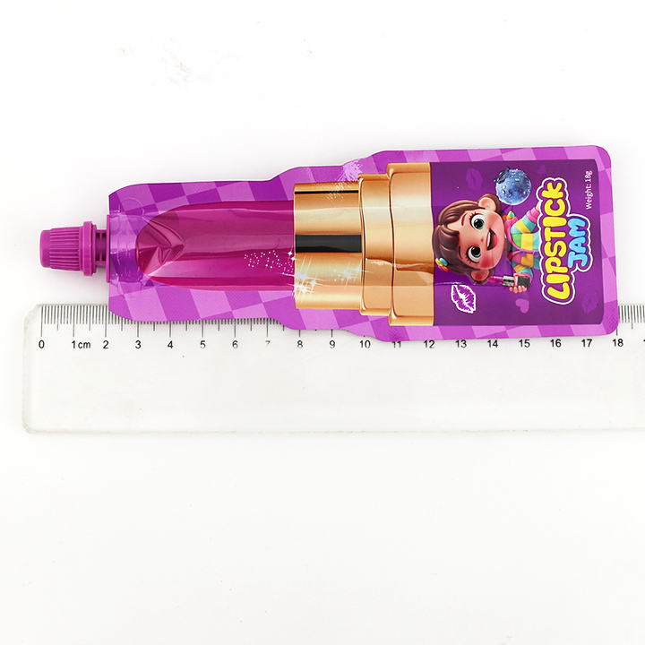 Fun lipstick jam candy sour squeeze Syrup gel jam candy CH-K301