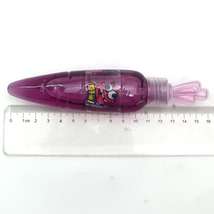 Cartoon radish drop bottle shaped dropper jam carrot liquid candy CH-N716