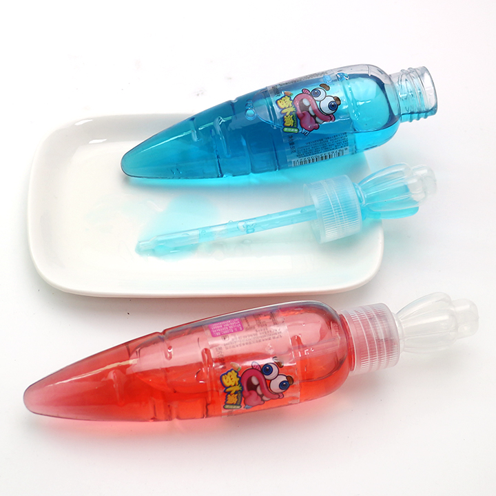Cartoon radish drop bottle shaped dropper jam carrot liquid candy CH-N716