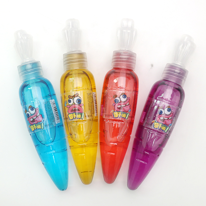 Cartoon radish drop bottle shaped dropper jam carrot liquid candy CH-N716