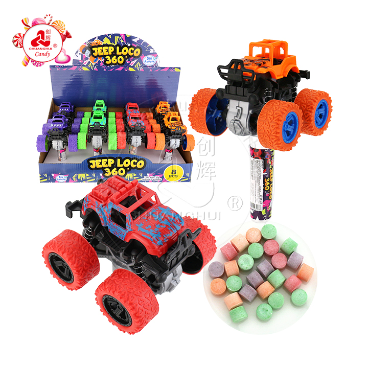 Jeep Loco 360 inertia 4WD off road vehicle friction toy car monster truck toy candy CH-TB232