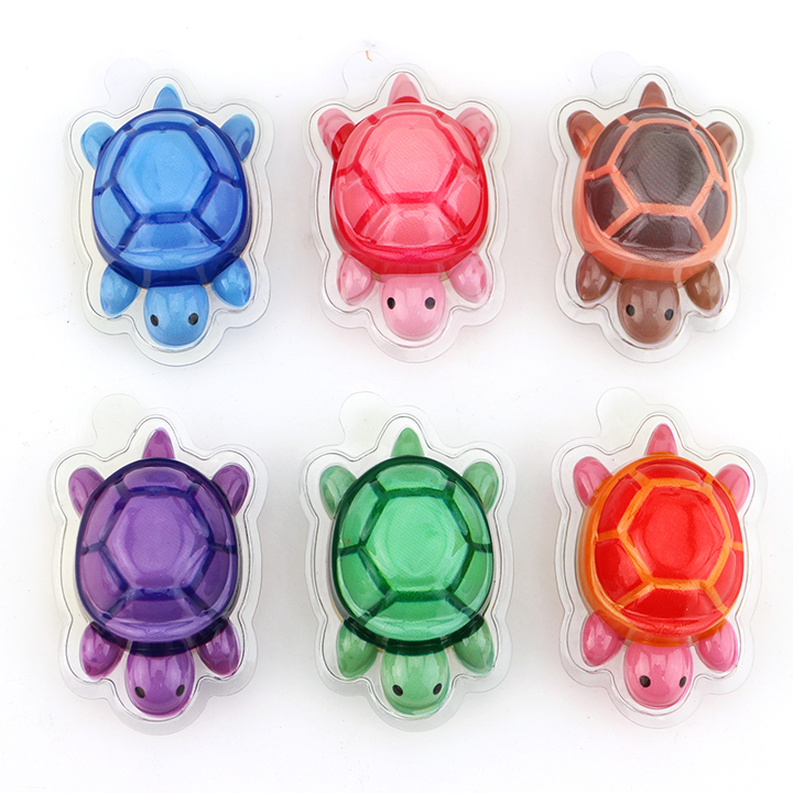 Halal sweets 10g turtle shaped fruit flavor soft gummy candy ball with jam filled CH-J630