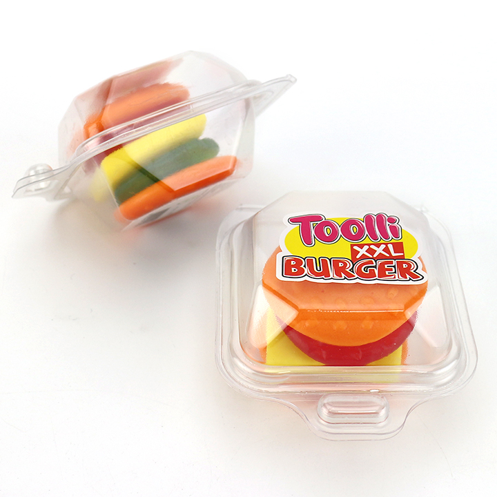 XXL burger fudge big size giant hamburger shape sandwich gummy candy CH-J272-2