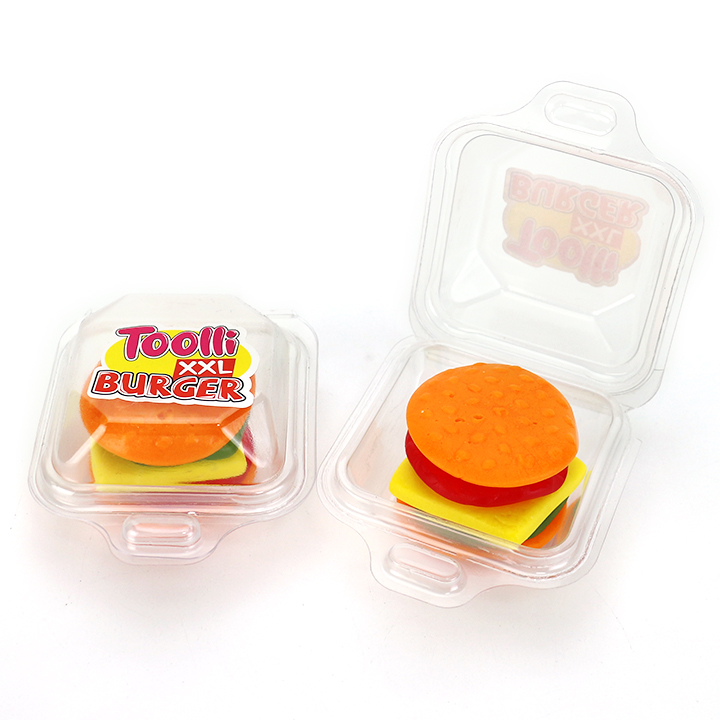 XXL burger fudge big size giant hamburger shape sandwich gummy candy CH-J272-2
