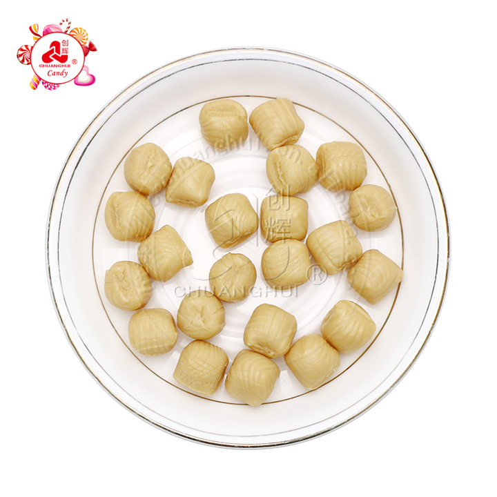 Wholesale individually packaged milk & coconut flavored hard candy balls in bulk CH-S135