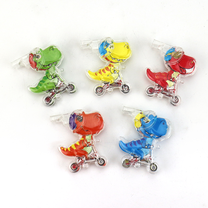 Bicycles Dinosaur whistle toy candy and tattoo bubble gum CH-T1348