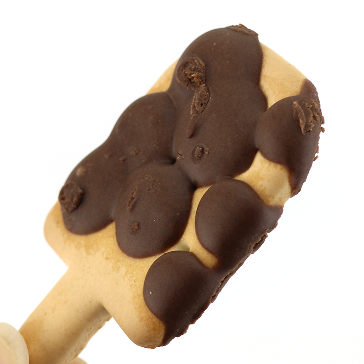 3D ice cream chocolate biscuit popsicle shaped cookies with choco jam CH-BC142