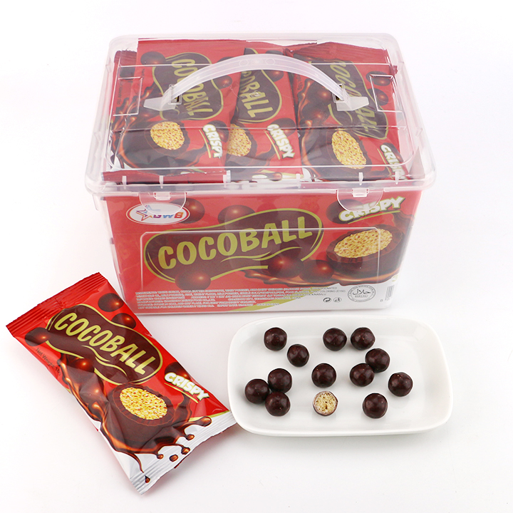 Crisp chocolates coated snacks melissa Cocoball chocolate candy CH-BC144