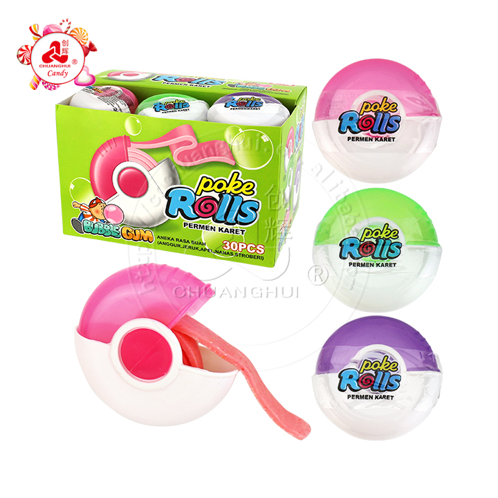 Mini fruit Poke Rolls bubble gum CH-E334