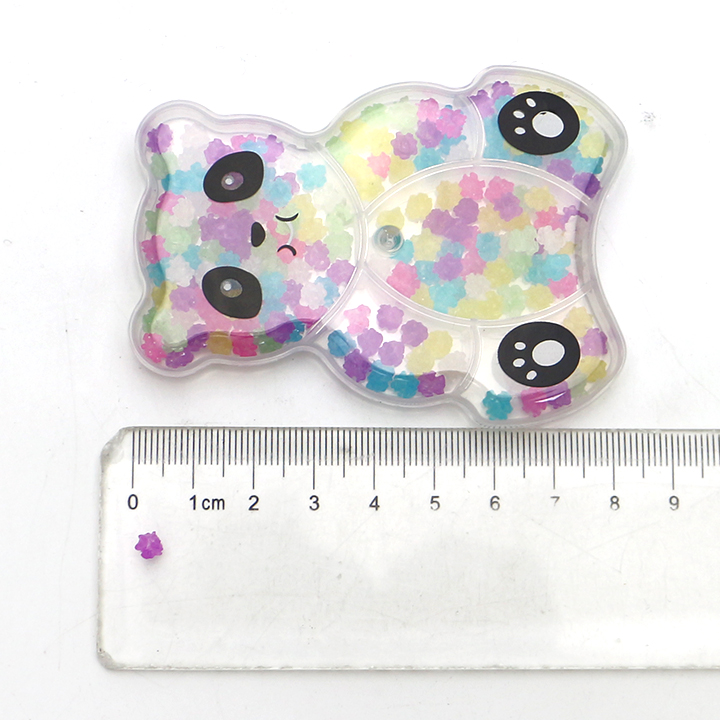 Cartoon Panda box star candy with Colorful crystal hard candy CH-N718