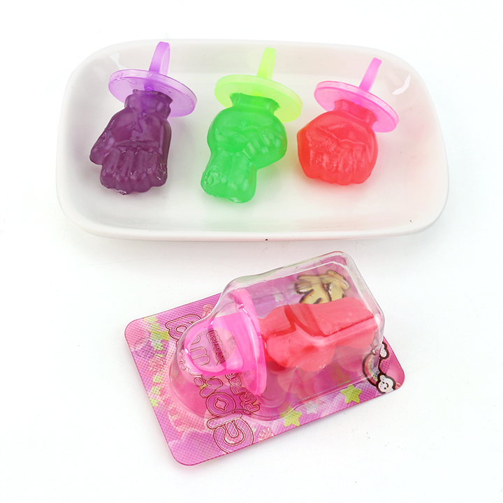 Guessing game ring pop Scissors-stone-cloth lollipop candy toy CH-T1350
