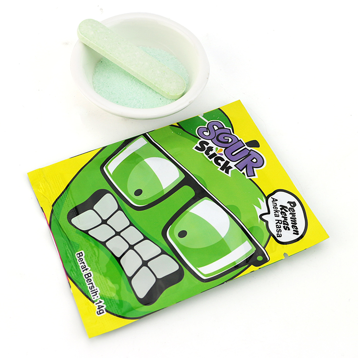 2-in-1 sour stick pressed tablet candy with sour powder candy CH-Z282