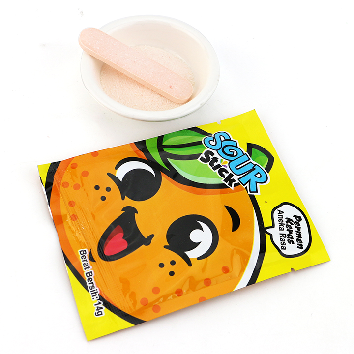 2-in-1 sour stick pressed tablet candy with sour powder candy CH-Z282