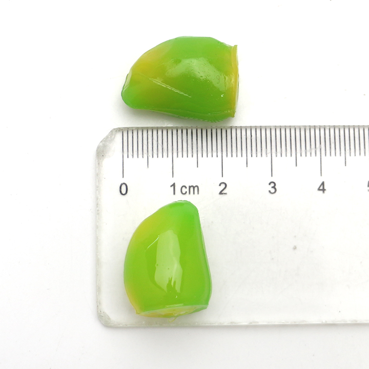 Wholesale 3D peeling mango shaped fruit flavored soft gummy candy in bulk CH-S138