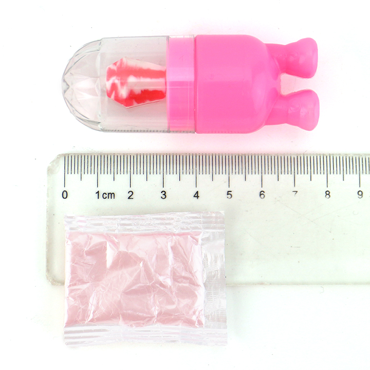 Cartoon diamond monster diamond lollipop with sour powder candy CH-N728