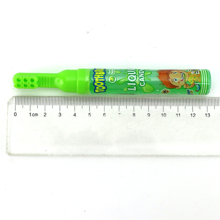 Toothbrush Shaped Fruit Flavour Jam syrup Liquid Candy CH-N725