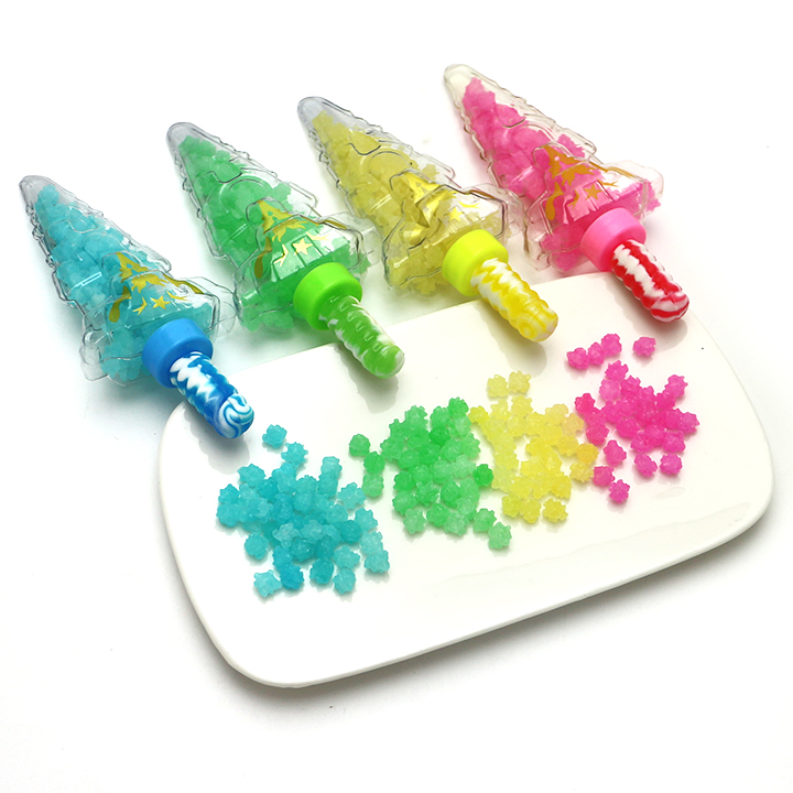 Star Candy Sword bottle nipple lollipop candy with star hard candy filling CH-N729