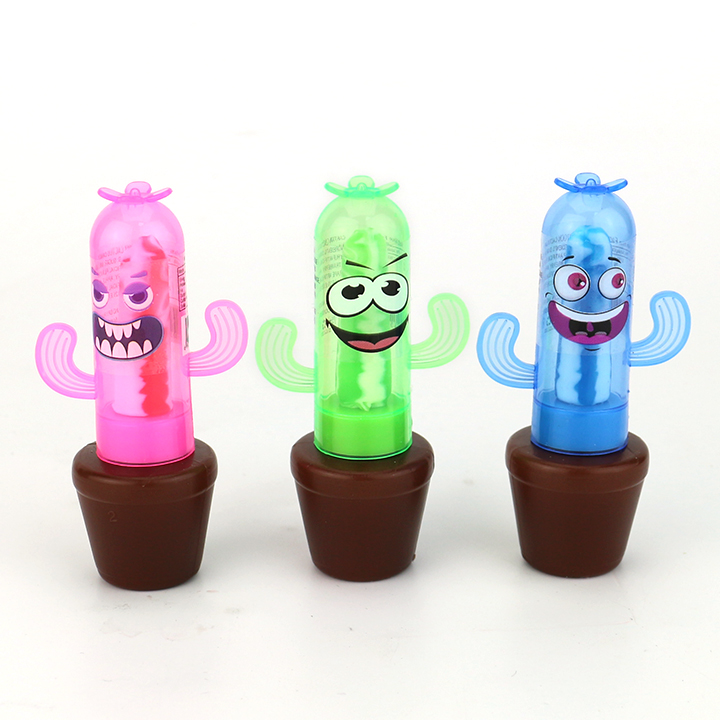 Cartoon Cactus shape lollipop candy CH-N730