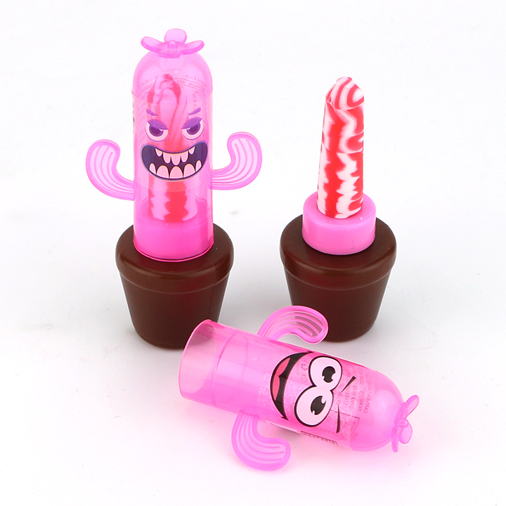 Cartoon Cactus shape lollipop candy CH-N730