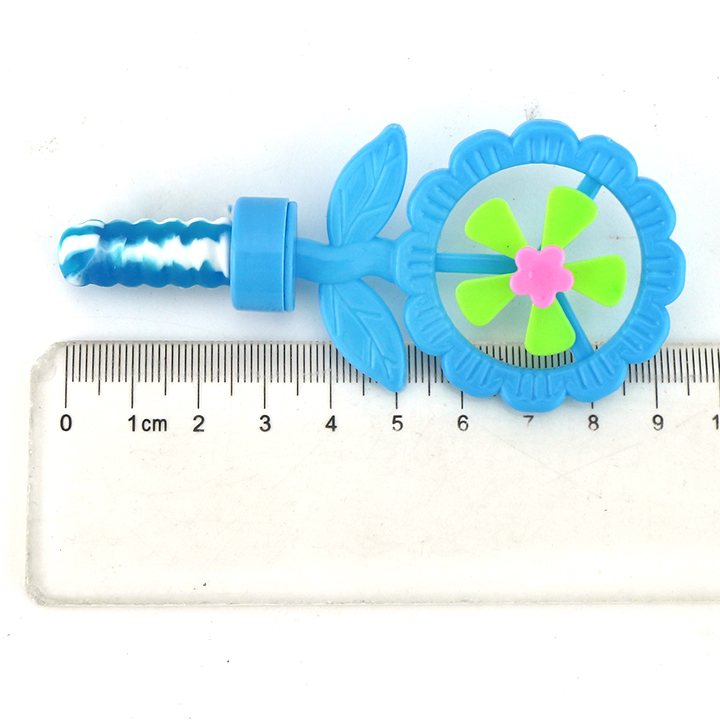 Cartoon Sunflower Flower Shape Windmill Fan Toy Candy with pacifier lollipop CH-T1353