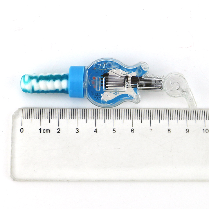 Cartoon Guitar whistle toy with lollipop candy CH-T1354