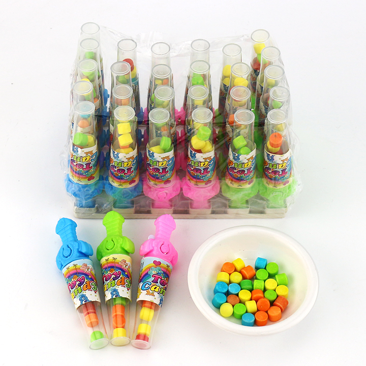 Mini LED lighting sword shaped toy candy CH-T1356