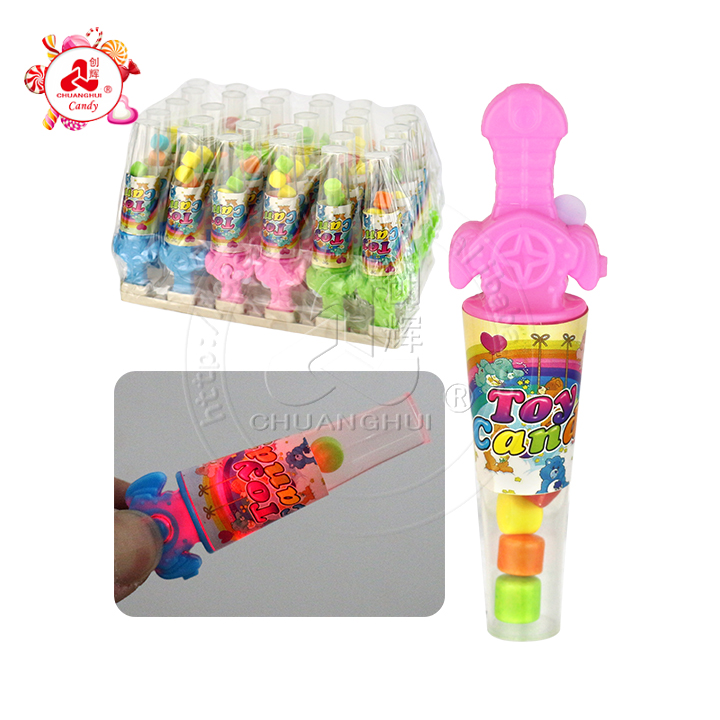 Mini LED lighting sword shaped toy candy CH-T1356