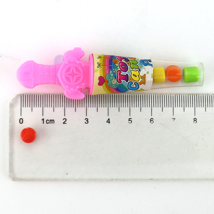 Mini LED lighting sword shaped toy candy CH-T1356