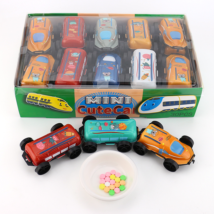 Mini Cute Car high-speed train shaped toy candy CH-T1361