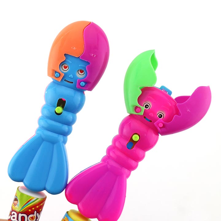 Mini Lobster Girl Claw Hand Catcher Toy Clip Sand Toy Candy CH-T1369