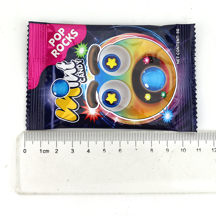 5g Popping pop rock candy with mint gel candy fresh breath CH-B390