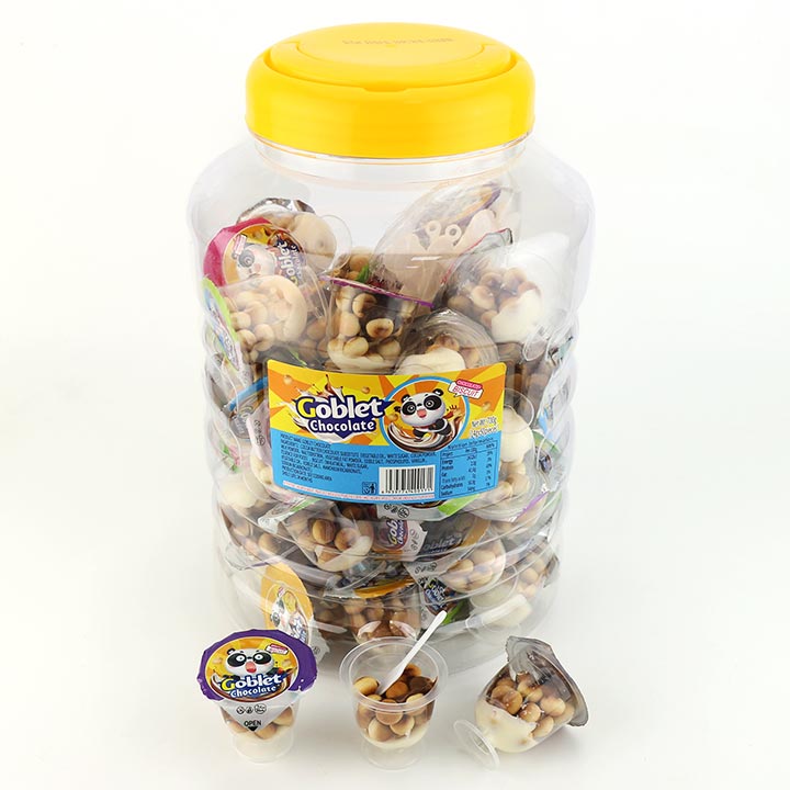 Mini choco biscuit cup goblet chocolate cup CH-BC152