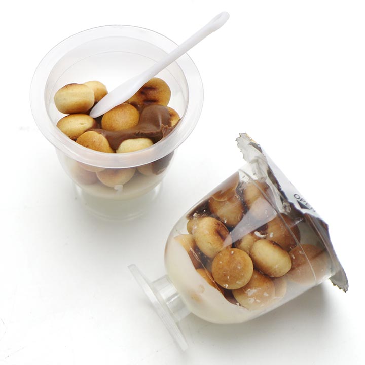 Mini choco biscuit cup goblet chocolate cup CH-BC152