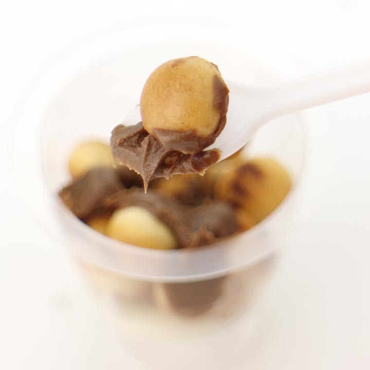 Mini choco biscuit cup goblet chocolate cup CH-BC152