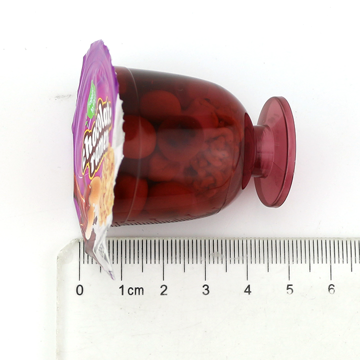 Mini chocolate ramen cup goblet shaped choco cookies with ramen noodles CH-BC153