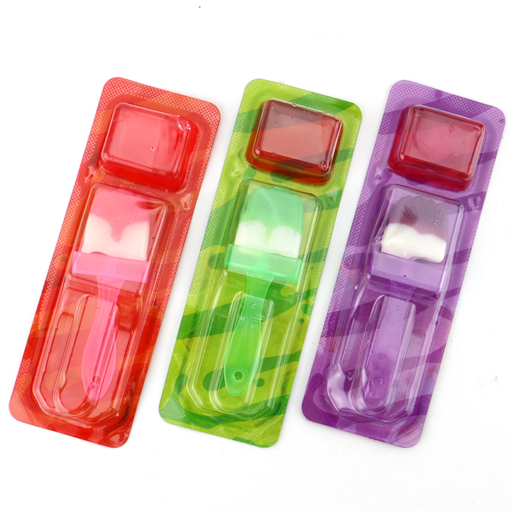 Mini paint brush shaped lollipop with sour jam candy CH-BP133