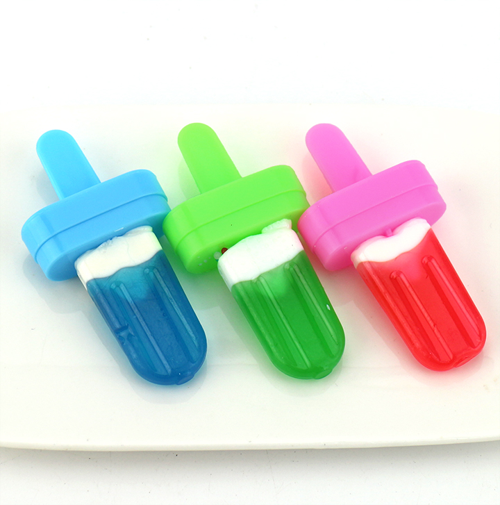 Mini popsicle shaped lollipop with mini colorful candy CH-BP135