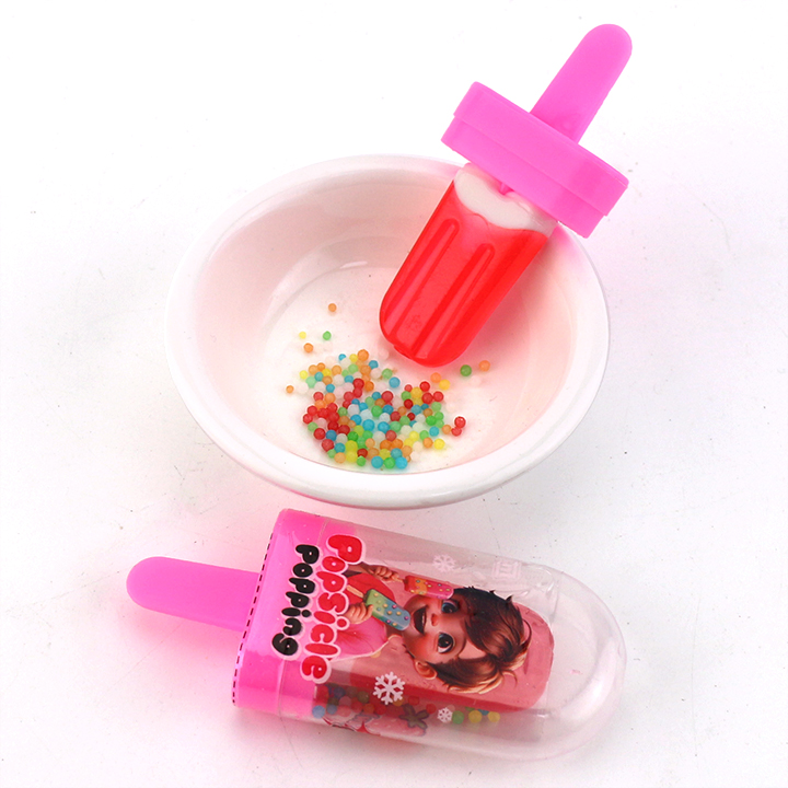 Mini popsicle shaped lollipop with mini colorful candy CH-BP135