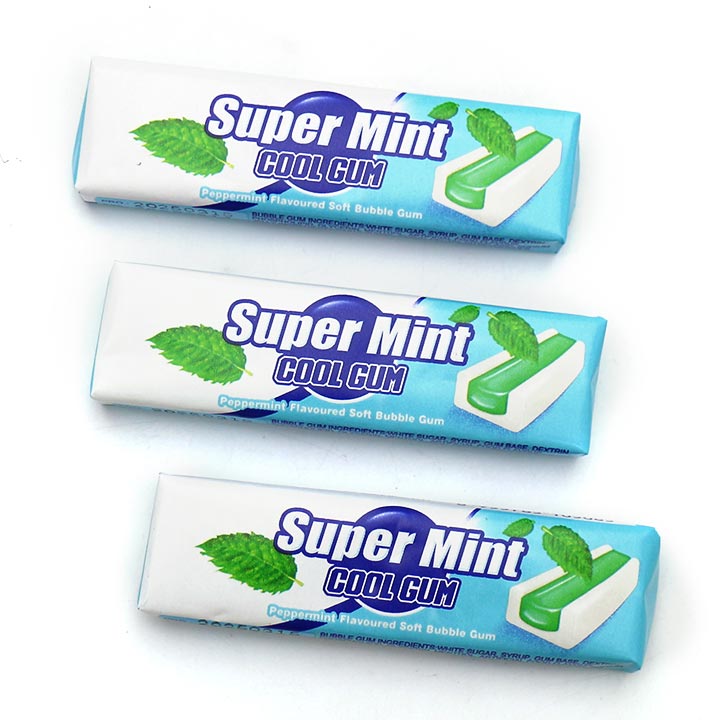 Supply 5 in 1 Super Mint Cool Peppermint Flavoured chewing