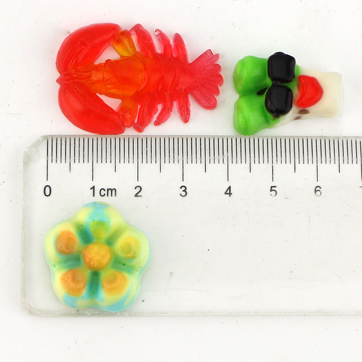 Halal Mix Fruit Flavor 3-in-1 Lobster Set Meal Soft Gummy Candy CH-J653